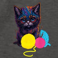 Yarn Kitten Vector Backpack