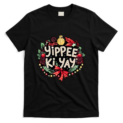 Yippee Ki Yay Funny Christmas Party T-Shirt