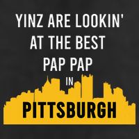 Yinz Looking At Best Yinzer Pap Pap Pittsburgh Pa 11oz C Handle Ceramic Mug