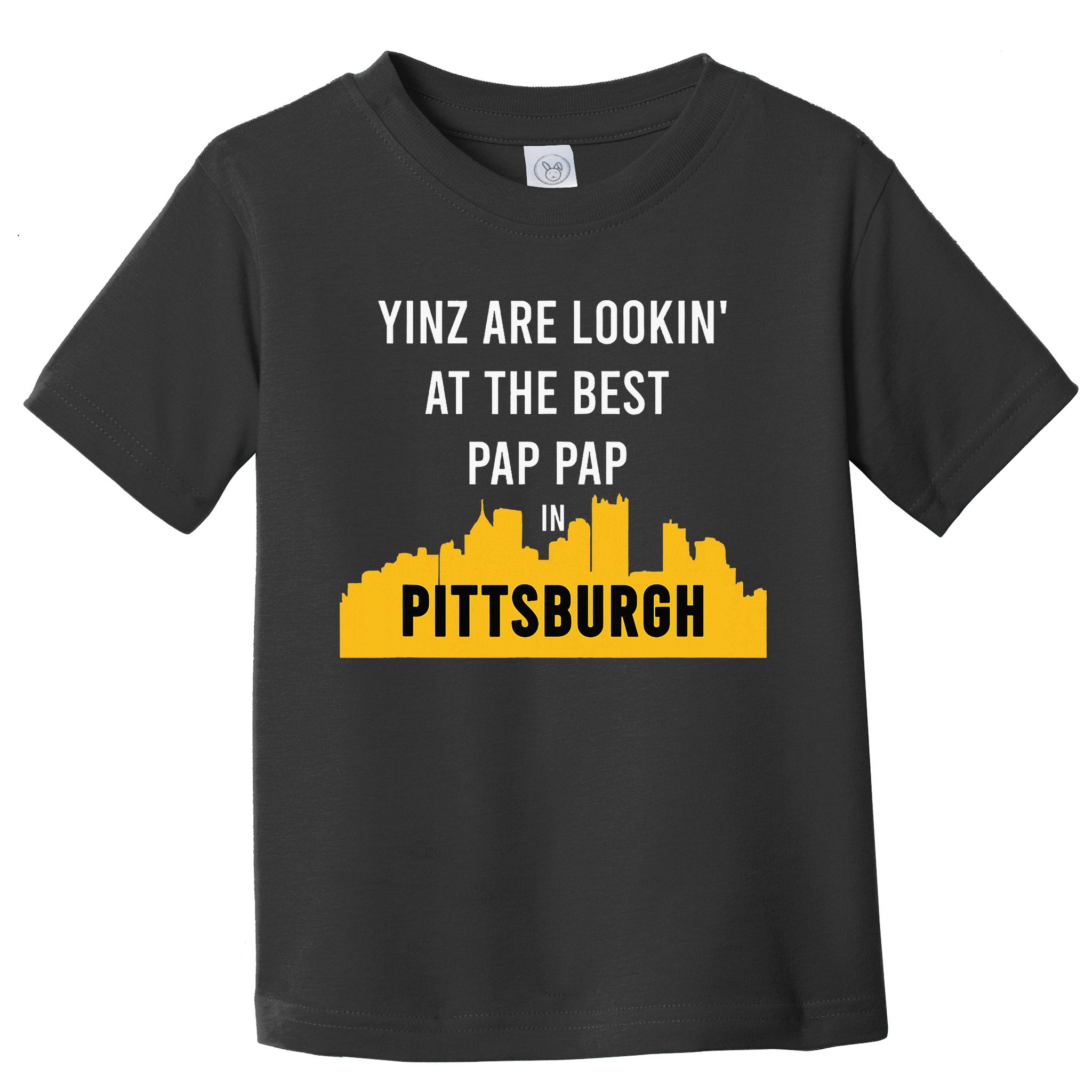 Yinz Looking At Best Yinzer Pap Pap Pittsburgh Pa Toddler T-Shirt