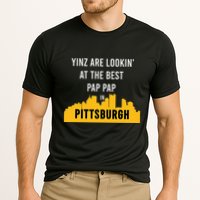 Yinz Looking At Best Yinzer Pap Pap Pittsburgh Pa Cooling Performance Crew T-Shirt