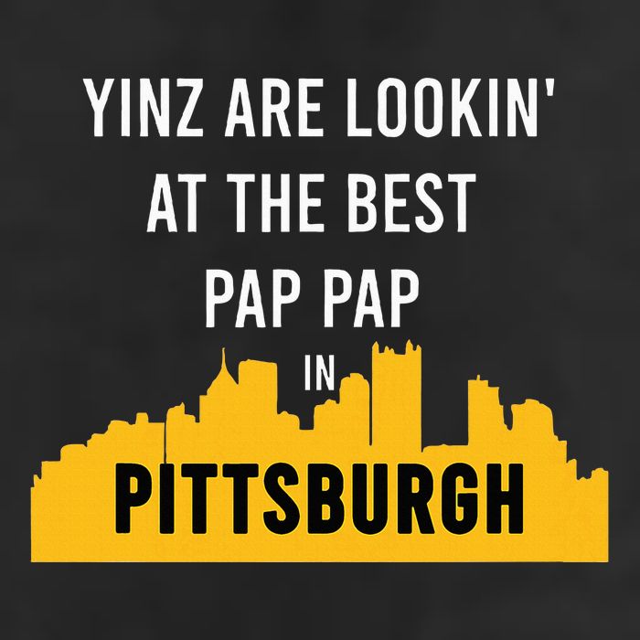 Yinz Looking At Best Yinzer Pap Pap Pittsburgh Pa 25L Jumbo Tote