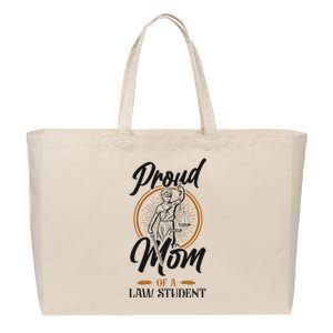 Young Lawyer Attorney Law Mom Mother Proud Mom Of A Law Cotton Canvas Jumbo Tote