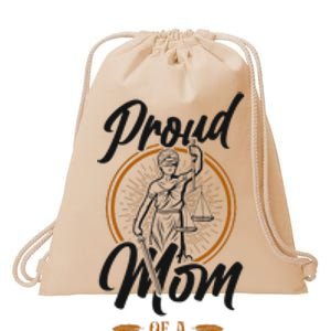 Young Lawyer Attorney Law Mom Mother Proud Mom Of A Law Drawstring Bag