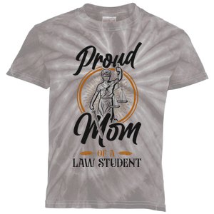 Young Lawyer Attorney Law Mom Mother Proud Mom Of A Law Kids Tie-Dye T-Shirt