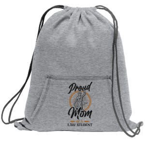 Young Lawyer Attorney Law Mom Mother Proud Mom Of A Law Sweatshirt Cinch Pack Bag