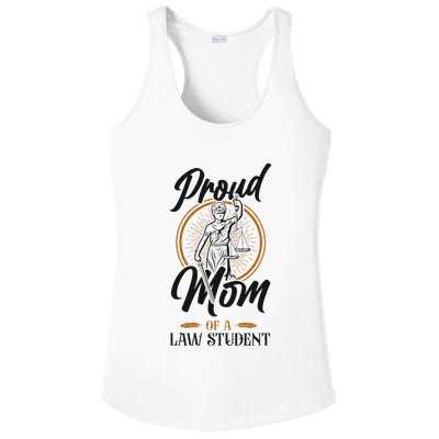 Young Lawyer Attorney Law Mom Mother Proud Mom Of A Law Ladies PosiCharge Competitor Racerback Tank
