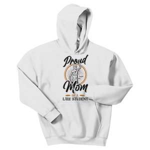 Young Lawyer Attorney Law Mom Mother Proud Mom Of A Law Kids Hoodie