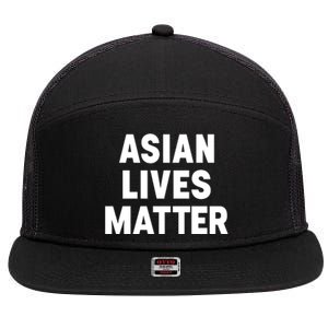 Ye Liked Asian Lives Matter 7 Panel Mesh Trucker Snapback Hat