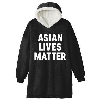 Ye Liked Asian Lives Matter Hooded Wearable Blanket