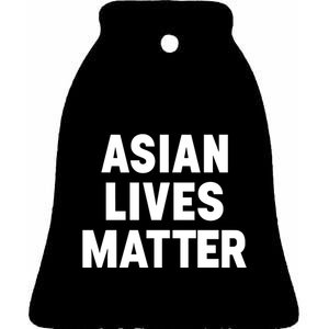 Ye Liked Asian Lives Matter Ceramic Bell Ornament