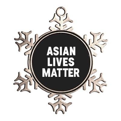 Ye Liked Asian Lives Matter Metallic Star Ornament