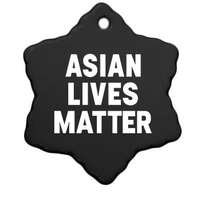 Ye Liked Asian Lives Matter Ceramic Star Ornament