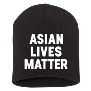 Ye Liked Asian Lives Matter Short Acrylic Beanie