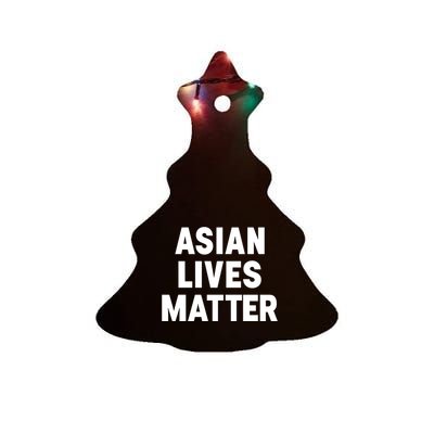 Ye Liked Asian Lives Matter Ceramic Tree Ornament