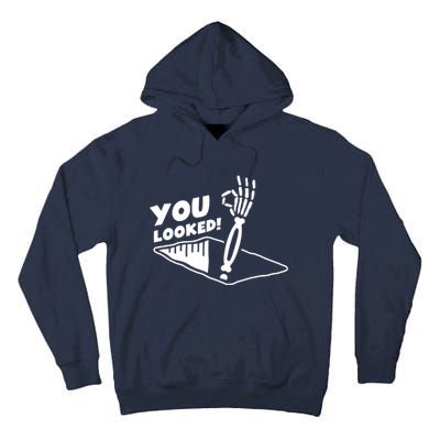 You Looked Bongo Hole Purely Looked Skeleton Tall Hoodie