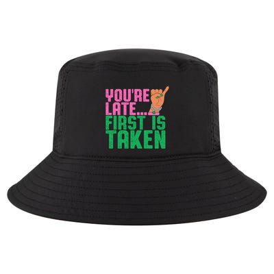 YouRe Late First Is Taken J15 FounderS Day Aka Women Girl Cool Comfort Performance Bucket Hat