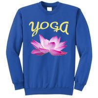 Yoga Lotus Flower Yoga Instructor Design Gift Sweatshirt