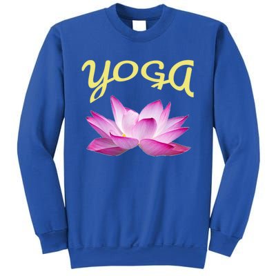 Yoga Lotus Flower Yoga Instructor Design Gift Sweatshirt