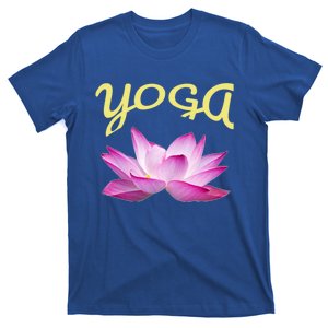 Yoga Lotus Flower Yoga Instructor Design Gift T-Shirt