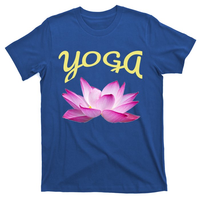 Yoga Lotus Flower Yoga Instructor Design Gift T-Shirt