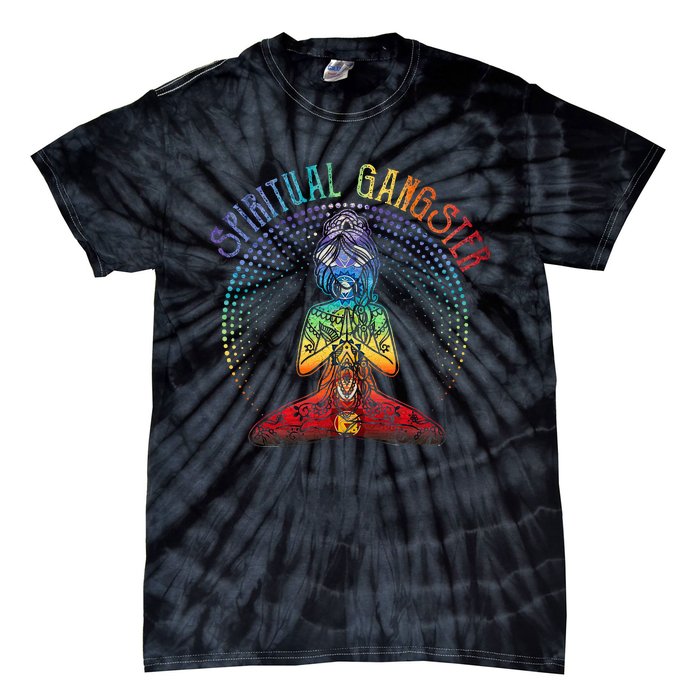 Yoga Love Funny Yoga Tie-Dye T-Shirt