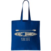 Yak Life Graphic Kayak Life Kayaking And Paddling Gift Tote Bag