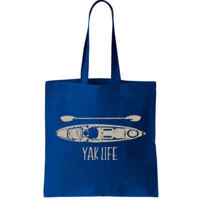 Yak Life Graphic Kayak Life Kayaking And Paddling Gift Tote Bag