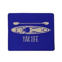 Yak Life Graphic Kayak Life Kayaking And Paddling Gift Mousepad