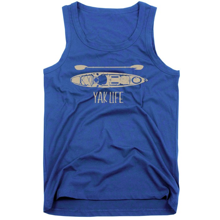 Yak Life Graphic Kayak Life Kayaking And Paddling Gift Tank Top