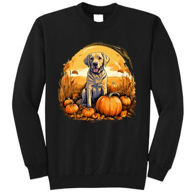 Yellow Lab Halloween Cute And Spooky Dog Tall Sweatshirt