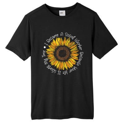 Your Life Is Worth My Time Social Worker Caseworker Lsw Tall Fusion ChromaSoft Performance T-Shirt