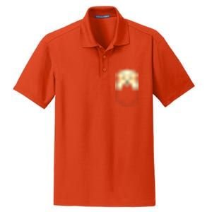 Yellow Lab In My Pocket Cute Dog Owner Dry Zone Grid Polo