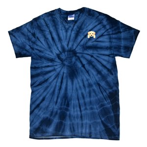 Yellow Lab In My Pocket Cute Dog Owner Tie-Dye T-Shirt