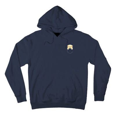 Yellow Lab In My Pocket Cute Dog Owner Tall Hoodie