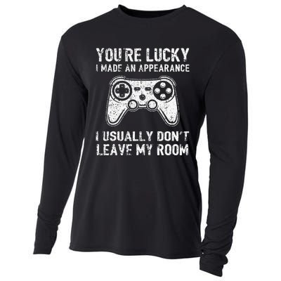 You're Lucky I Made an Appearance Video Game Controller Cooling Performance Long Sleeve Crew