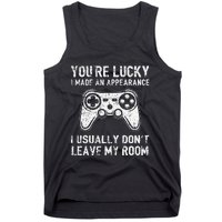 You're Lucky I Made an Appearance Video Game Controller Tank Top