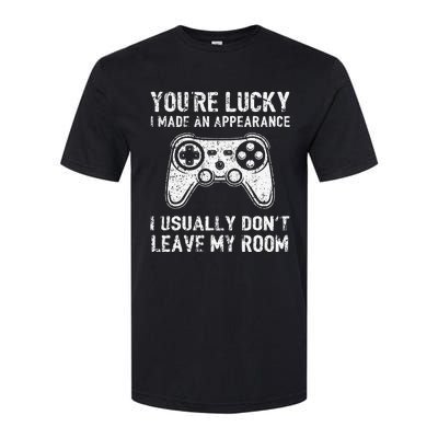 You're Lucky I Made an Appearance Video Game Controller Softstyle CVC T-Shirt