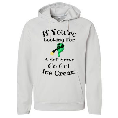 Yolo Lol Jk Brb Jesusfunny Pickleball Serve Performance Fleece Hoodie