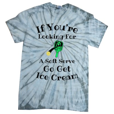 Yolo Lol Jk Brb Jesusfunny Pickleball Serve Tie-Dye T-Shirt