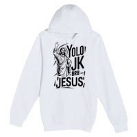 Yolo Lol Jk Brb Jesus Funny Easter Day Jesus Christian Premium Pullover Hoodie