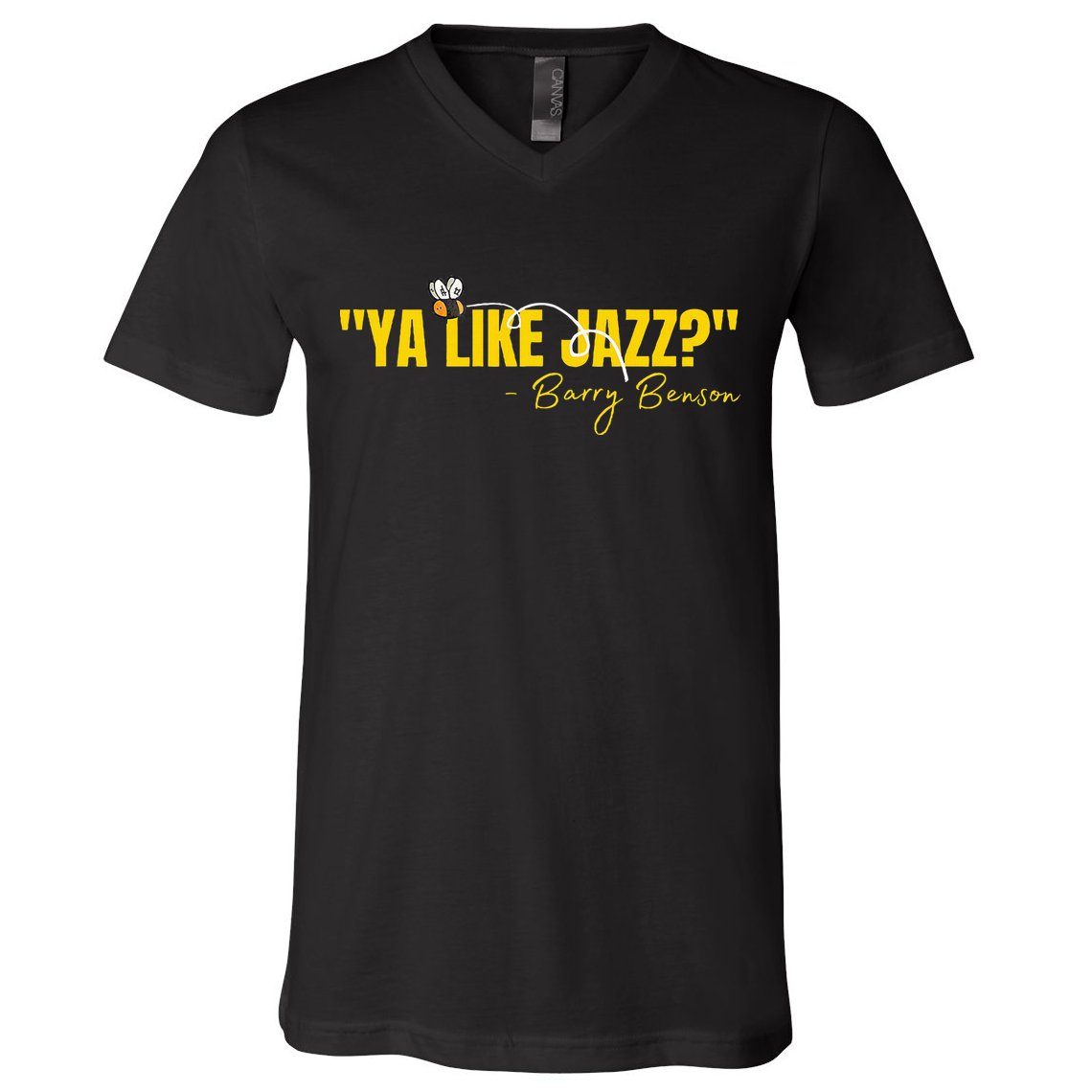 Ya Like Jazz Funny Jazz Lovers Gift V-Neck T-Shirt