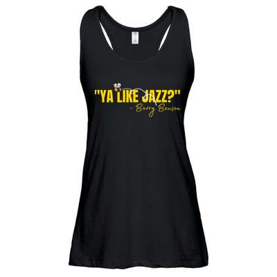 Ya Like Jazz Funny Jazz Lovers Gift Ladies Essential Flowy Tank