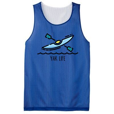 Yak Life Kayak Life Kayaking And Paddling Canoeing Sport Gift Mesh Reversible Basketball Jersey Tank