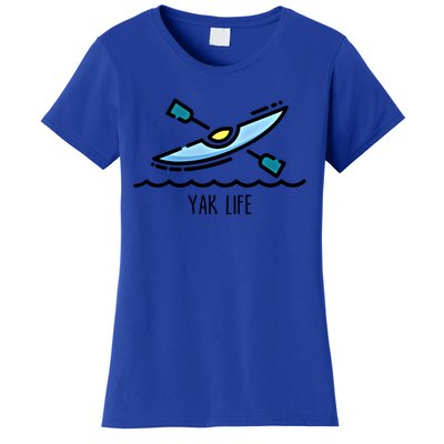 Yak Life Kayak Life Kayaking And Paddling Canoeing Sport Gift Women's T-Shirt