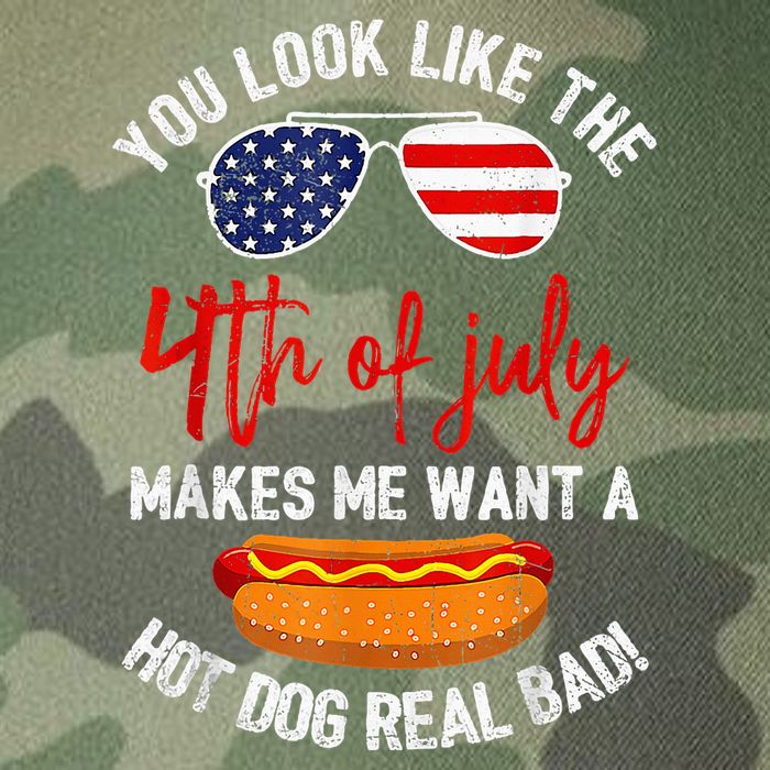 You Look Like The 4th Of July Patriotic Legacy Tie Dye Trucker Hat