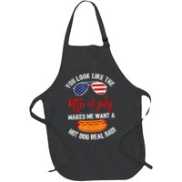 You Look Like The 4th Of July Patriotic Apron