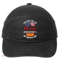 You Look Like The 4th Of July Patriotic 7-Panel Snapback Hat