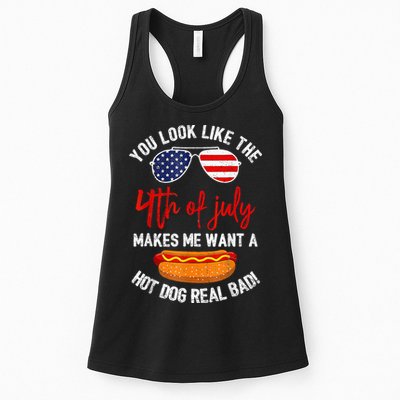 You Look Like The 4th Of July Patriotic Womens Tank Top