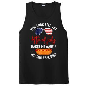 You Look Like The 4th Of July Patriotic PosiCharge Competitor Tank